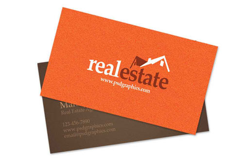 Real estate business card