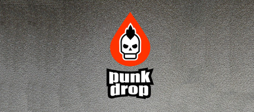 Punk skull logo