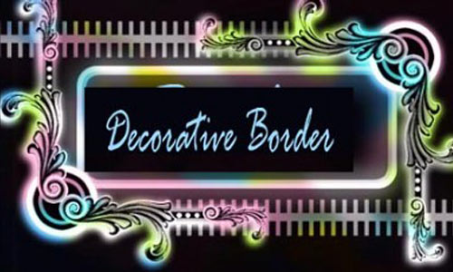 Decorative Border Brush