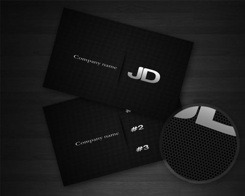 Carbon Business Card Template