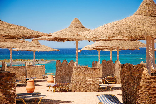 The Beach of Hurghada Egypt