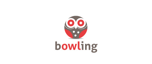 Bowling owl logos