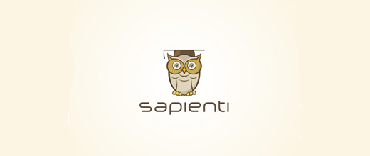 Educational owl logos