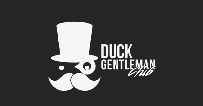 Gentleman ducks logo design