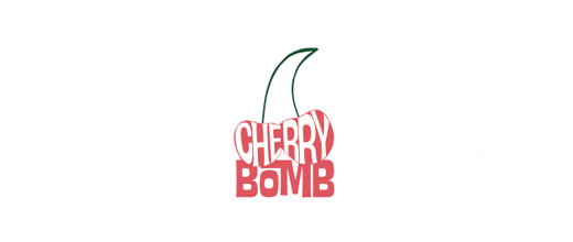 Bomb cherry logo designs