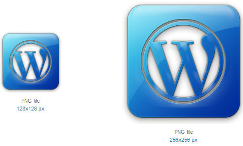 Wordpress Square Icon
