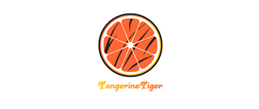 Tiger orange logo design