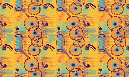 Drums cymbals free musical repeat seamless pattern