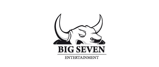 Drawing bull logo designs