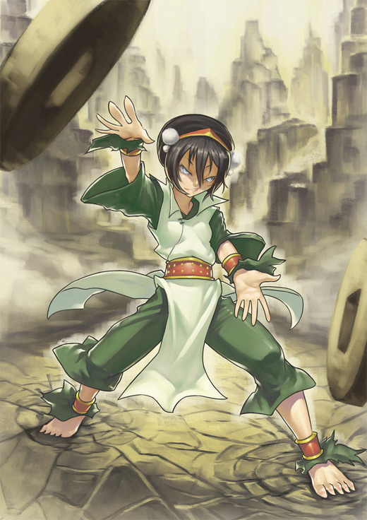 Rock earth toph avatar artwork illustrations