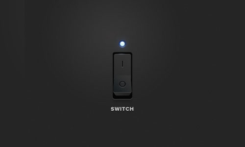 Toggle Switches UI PSD