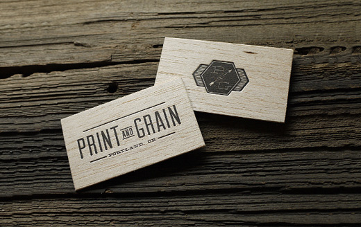 A Collection of Creative Wooden Business Cards | Naldz Graphics