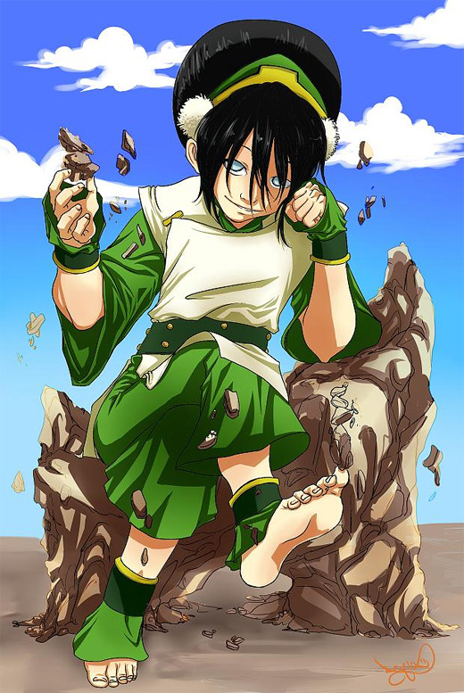 Toph Fanart.