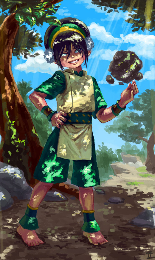 Amazing toph avatar artwork illustrations