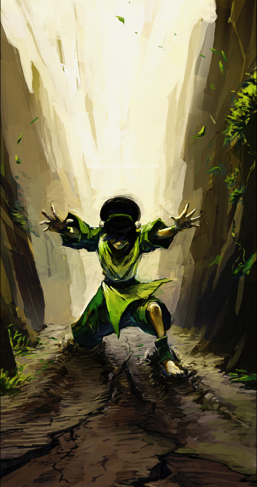 Power earth toph avatar artwork illustrations