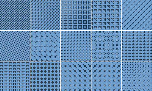 34 Pixel Patterns