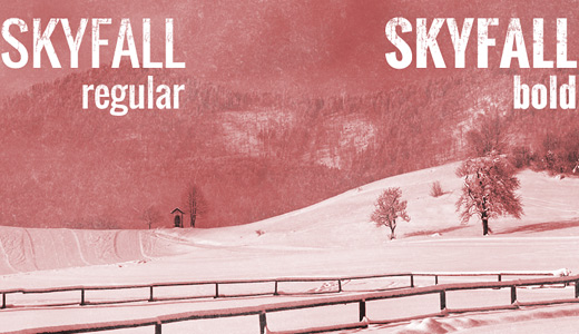 Skyfall eroded fonts free download