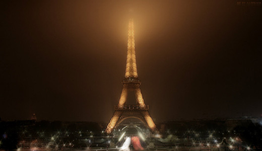 Milky eiffel tower wallpapers free download hi res