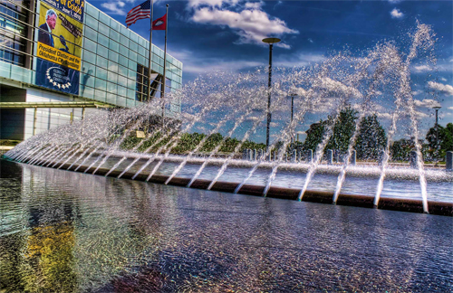 Clinton's Fountain HDR II