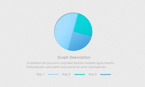 simple & clean pie graph