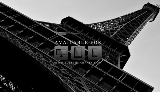 Gray black and white eiffel tower wallpapers free download hi res