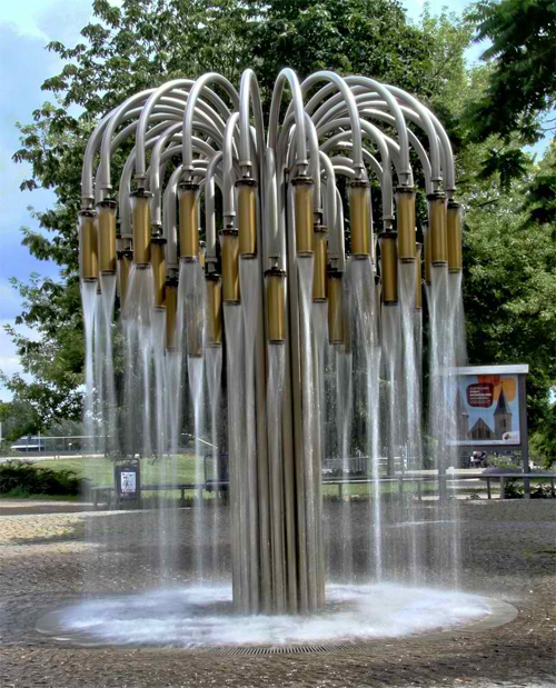 a fountain