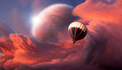 Red sky hot air balloon free download hi res high resolution wallpapers