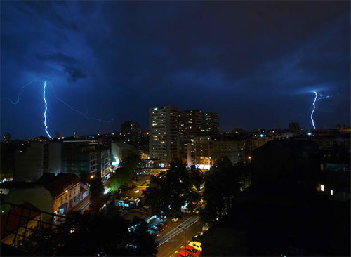 Belgrade sky