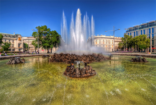 Fountain in Vienna