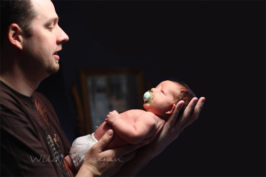 Baby infant father child son daughter photography