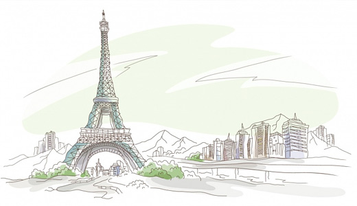 Drawing eiffel tower wallpapers free download hi res