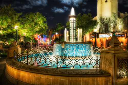 Carthay Circle Fountain