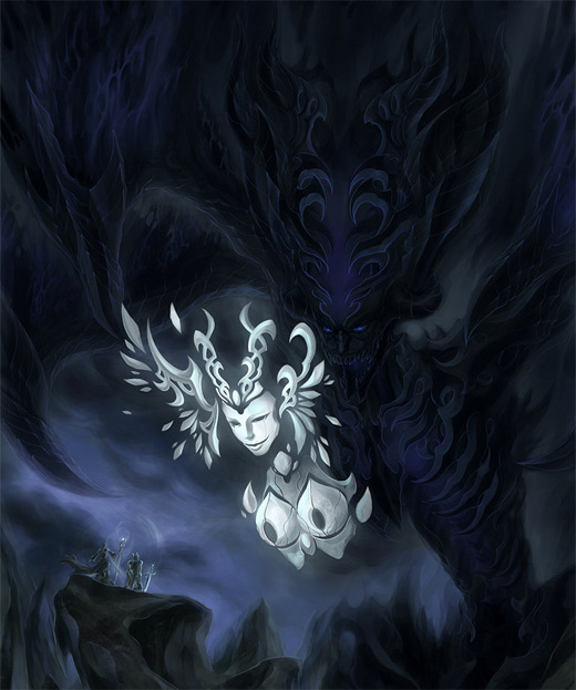 Dark rift death colossus illustrations artworks