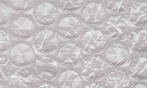 Bubble wrap texture