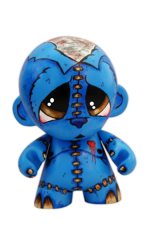 Blue stitched ultimate vinyl toys design collection