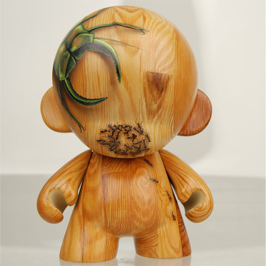 Ants wood painting realistic ultimate vinyl toys design collection