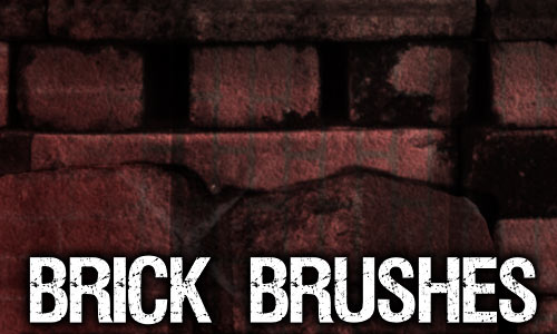 Brick 1 Brush Pack for Photoshop or Gimp