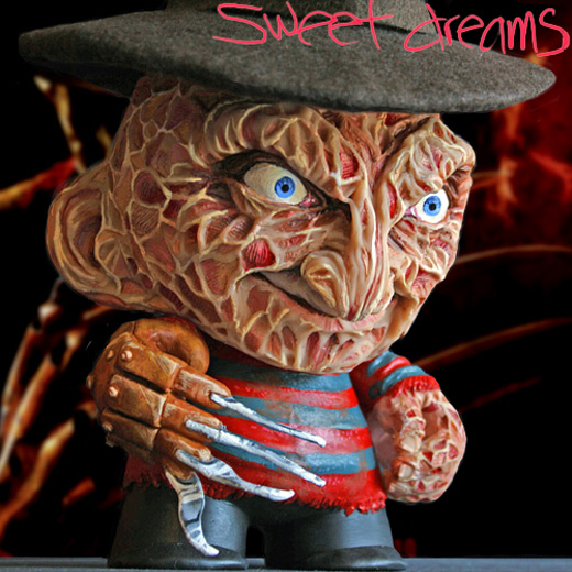 Freeddy krueger scary ultimate vinyl toys design collection