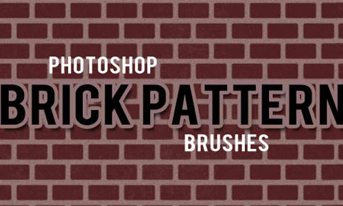 Photoshop Brick Pattern Brushes