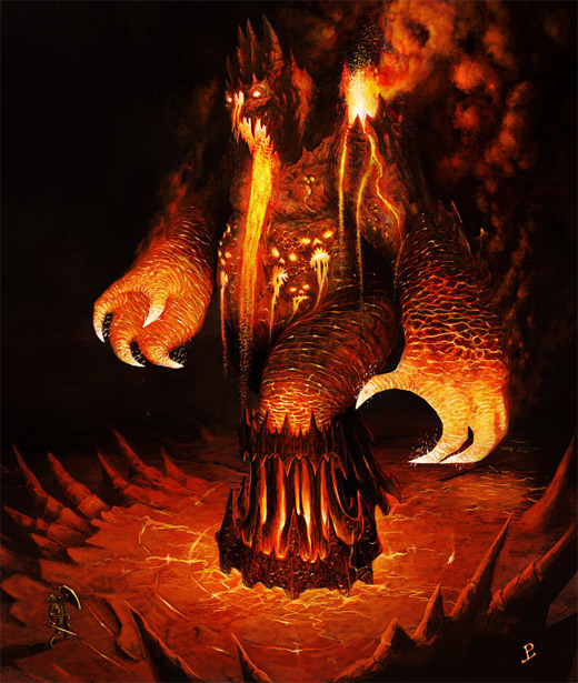 Golem fire colossus rift video game
