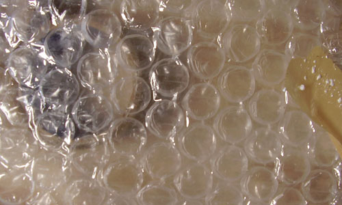 bubble wrap texture
