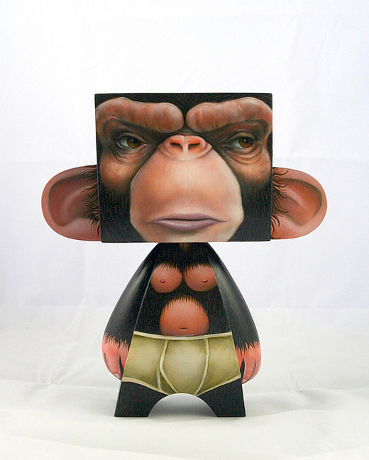 Naked monkey madl mad vinyl toy