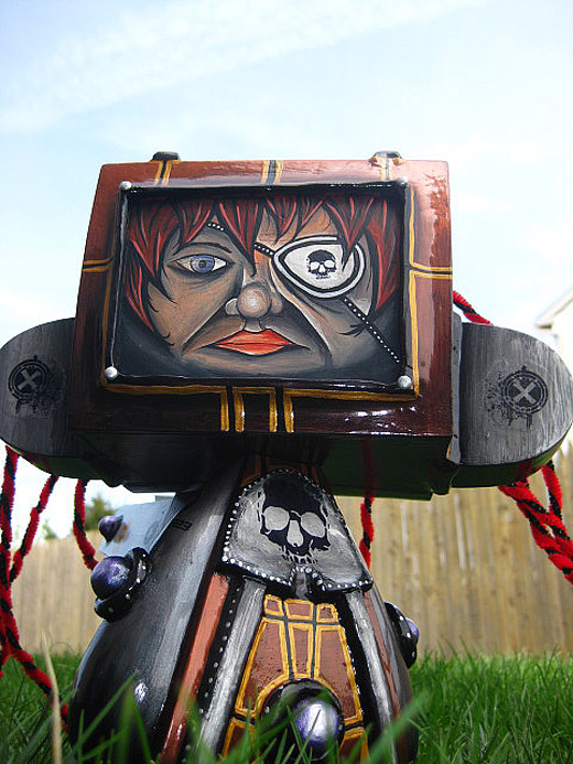 Robot girl madl mad vinyl toy