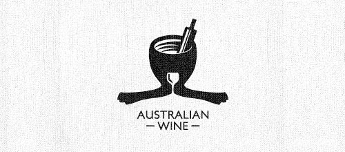Australian wine logo