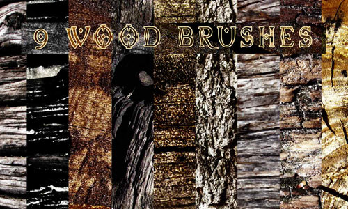 Wood Texture Brushes