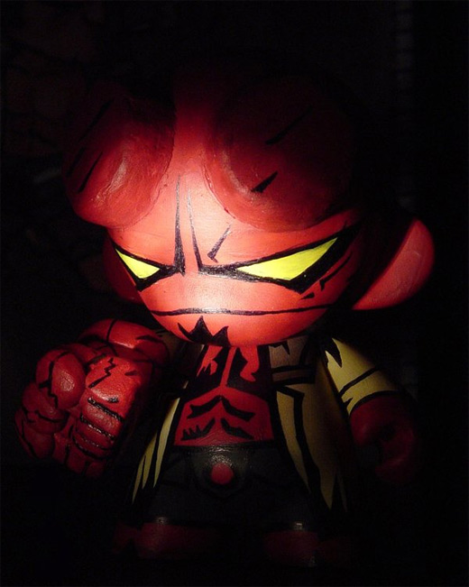 Hellboy ultimate vinyl toys design collection