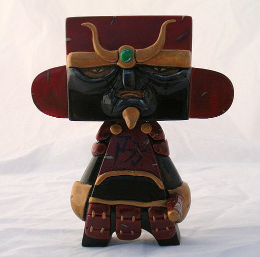 Samurai red madl mad vinyl toy