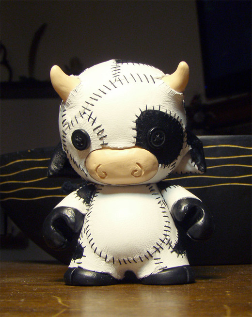 Cow stitched ultimate vinyl toys design collection
