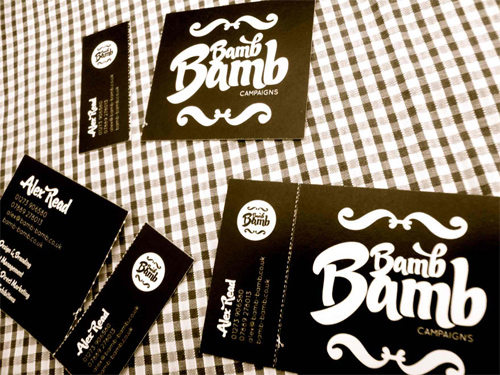 Bamb Bamb business card