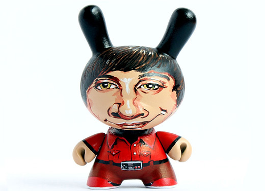 Howard portrait dunny vinyl toys design